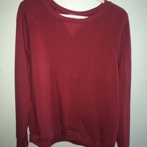 Crew neck sweatshirt